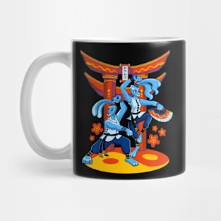 Kung Fu Rabbits Mug